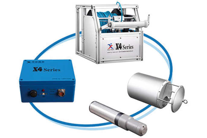 尖峰镇声呐检测